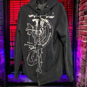 Danzig Beast Zip-up Hoodie, X-Large